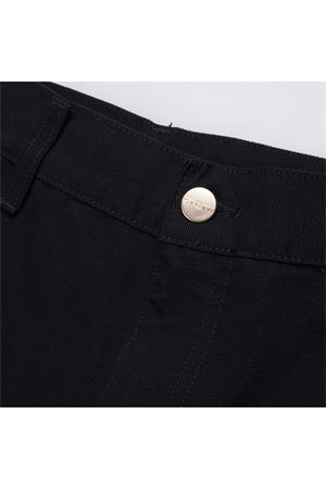 Shorts in cotone denim nero CARHARTT WIP | I02794289